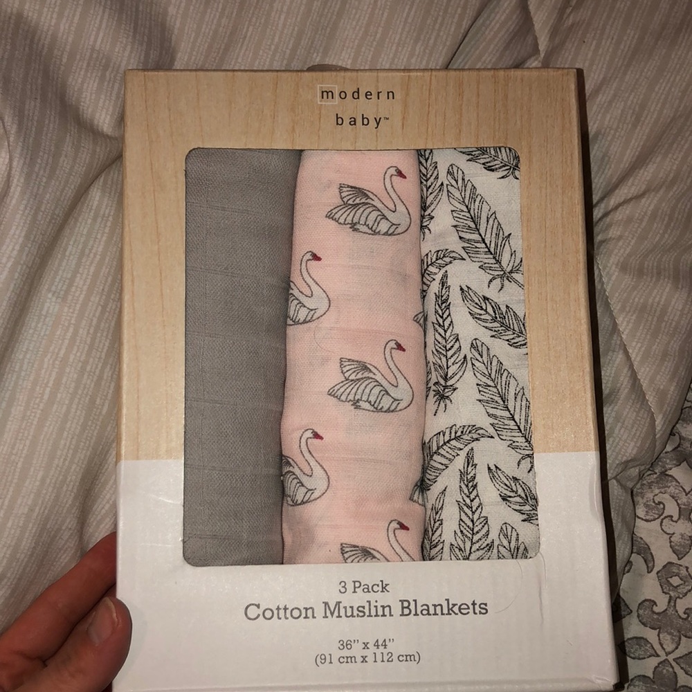 Baby girl swaddle blankets